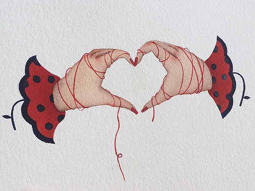 比心（個人主頁-ZMjM1Njk0NjQ=） - 商業(yè)插畫 - 站酷設(shè)計師立定原創(chuàng)素材 - 站酷ZCOOL