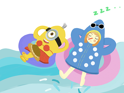 小黃人的夏天（個(gè)人主頁-ZMjMyNzAyNTY=） - 創(chuàng)作習(xí)作 - 站酷設(shè)計(jì)師你們家呆原創(chuàng)素材 - 站酷ZCOOL