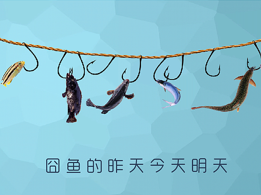 《囧鱼的昨天、今天、明天》海洋公益海报