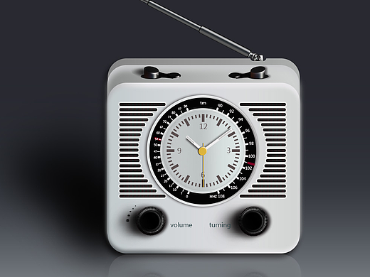 临摹收音机