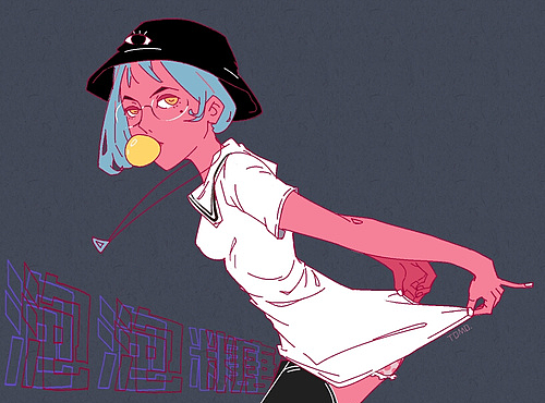 画的自己系列~