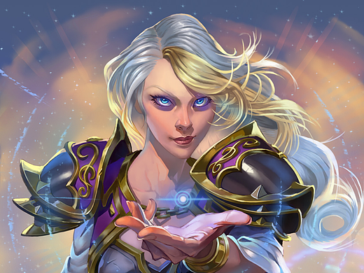 【临摹】魔兽世界吉安娜