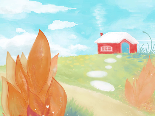 小创作——丛中精灵（个人主页-ZMjM0NjU2NTY=） - 创作习作 - 站酷设计师阿丁DING原创素材 - 站酷ZCOOL
