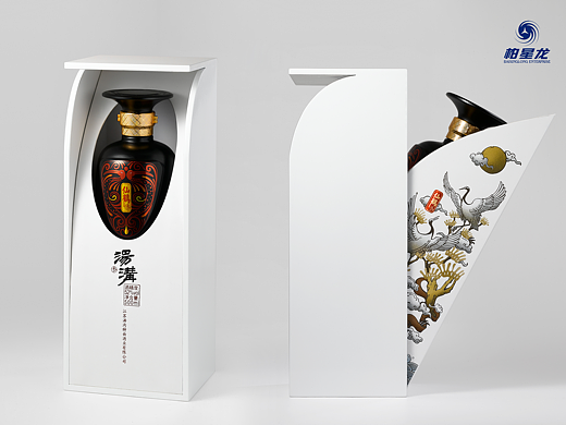 世界之星作品：汤沟仙鹤酒酒包装设计——柏星龙出品