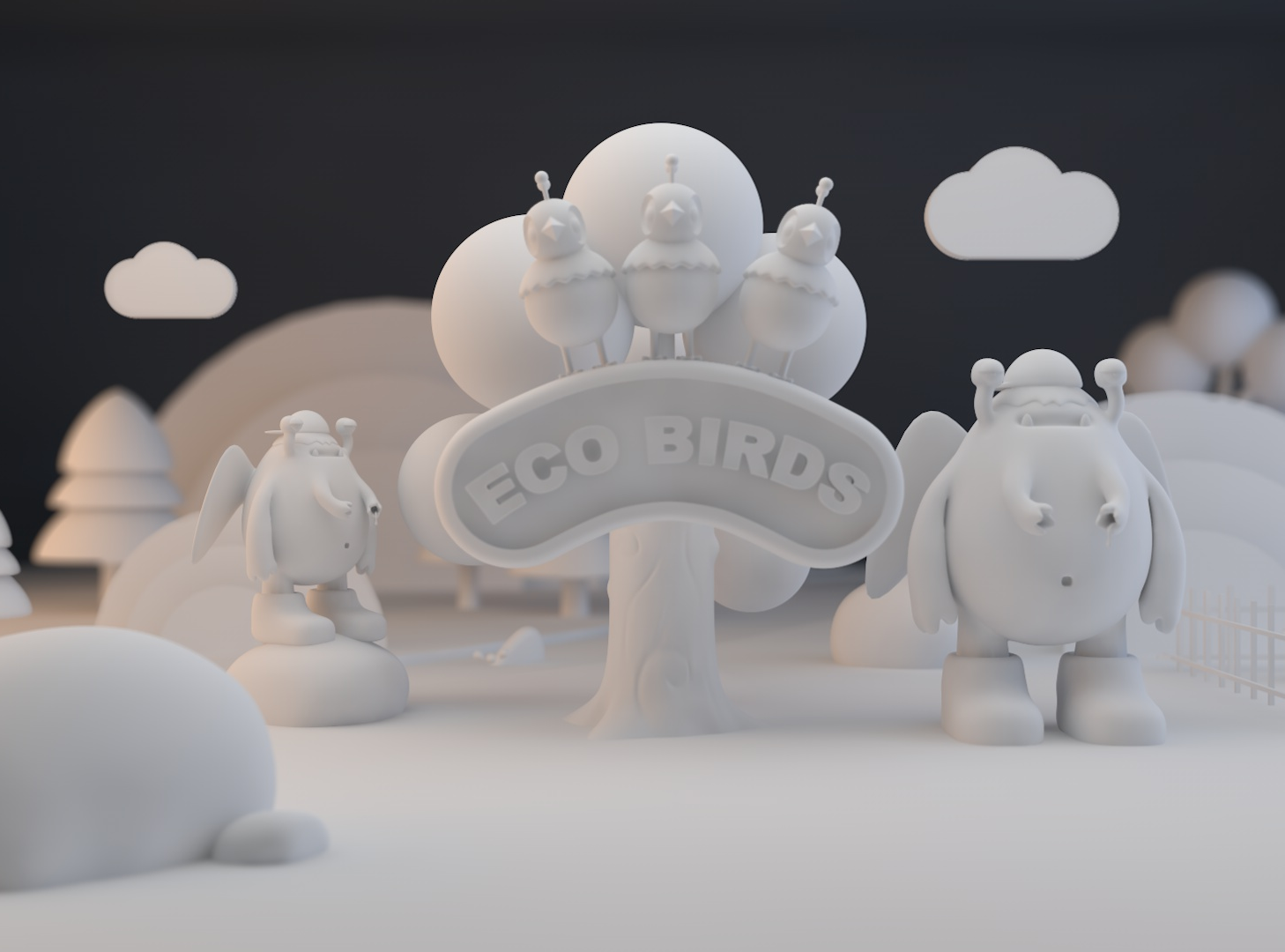 C4D作业练习