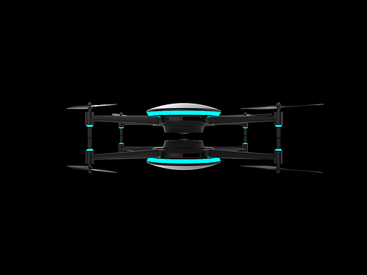 四轴折叠无人机