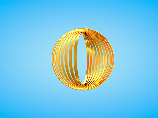 C4D 金圈圈