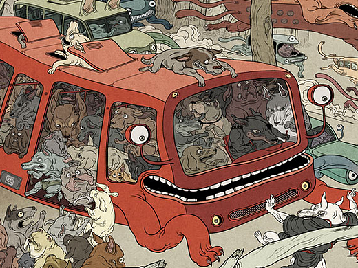 荒诞水浒系列之闹江州