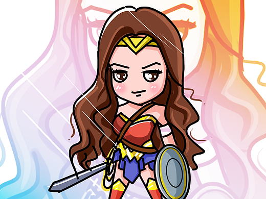 神奇女侠萌萌哒