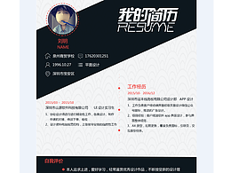 平面設(shè)計(jì)求職簡(jiǎn)歷