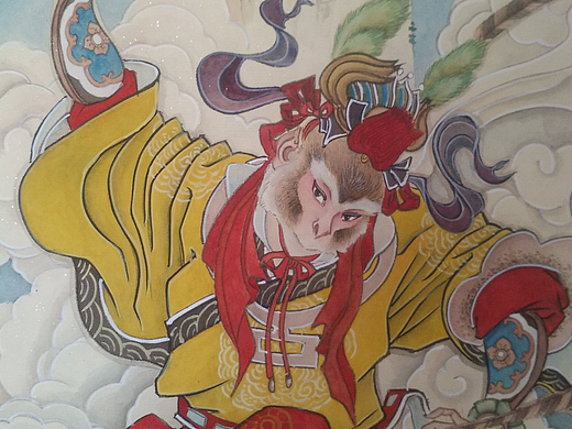 西游記之八戒大鬧釘耙會(huì)（個(gè)人主頁(yè)-ZNDAxMzkwNjA=） - 其他平面 - 站酷設(shè)計(jì)師涌喆插畫原創(chuàng)素材 - 站酷ZCOOL