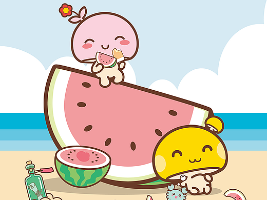 清凉夏日系列壁纸