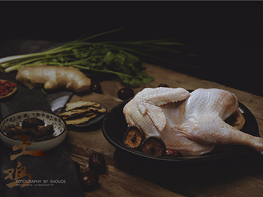 土鸡拍摄--食品美食摄影 电商农产品拍摄