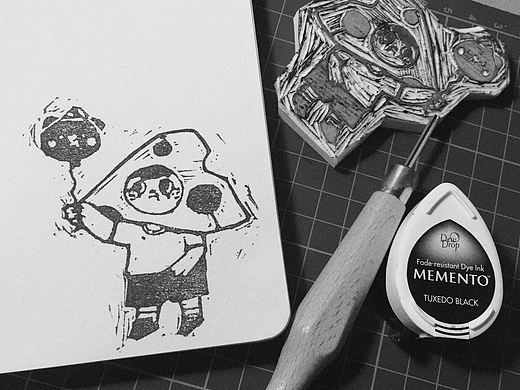 刻橡皮章这件事｜RUBBER STAMP