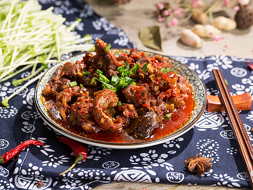 辣子鸡 食品摄影