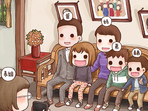 小時候(第2組)（個人主頁-ZMjI5NTA0NzI=） - 藝術(shù)插畫 - 站酷設(shè)計師貧窮人原創(chuàng)素材 - 站酷ZCOOL