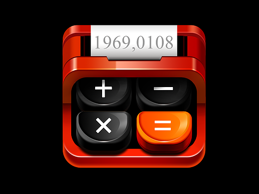 超写实计算器临摹练习（个人主页-ZMjM0NDM0MzI=） - 图标 - 站酷设计师Doris_lao原创素材 - 站酷ZCOOL