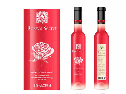 Rossy's Secret-玫瑰饮品包装-万城文化
