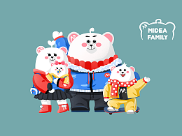 幸福的Midea Family