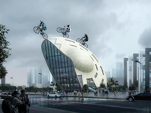 才毕业时的一些建筑表现类作品（个人主页-ZMjI3MzU3NjA=） - 建筑/空间 - 站酷设计师JJJJerry原创素材 - 站酷ZCOOL