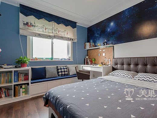 郑州浩创梧桐郡装修-媳妇自己搭配的家具真是凌乱美