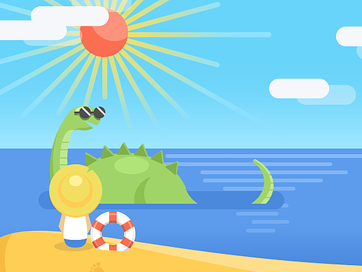 Vacation（個(gè)人主頁-ZMjI4NTE5ODg=） - 藝術(shù)插畫 - 站酷設(shè)計(jì)師siriano_dark原創(chuàng)素材 - 站酷ZCOOL