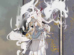 阴阳师皮肤插画