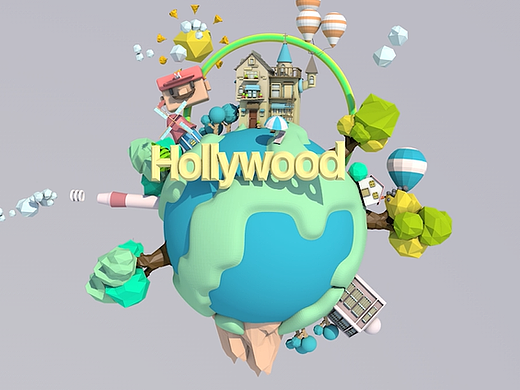 地球家园C4D