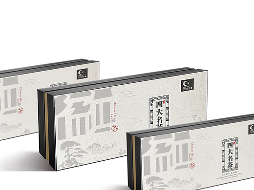安徽四大名茶礼盒包装