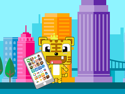 腾讯王卡形象征集设计——小正虎（个人主页-ZMjU4OTA5MDA=） - IP形象 - 站酷设计师CJadeDragon原创素材 - 站酷ZCOOL