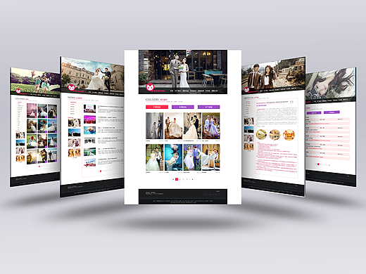 婚紗攝影網(wǎng)站（改版）（個人主頁-ZMjI4OTA4MjA=） - 企業(yè)官網(wǎng) - 站酷設(shè)計(jì)師XXY謝曉勇原創(chuàng)素材 - 站酷ZCOOL