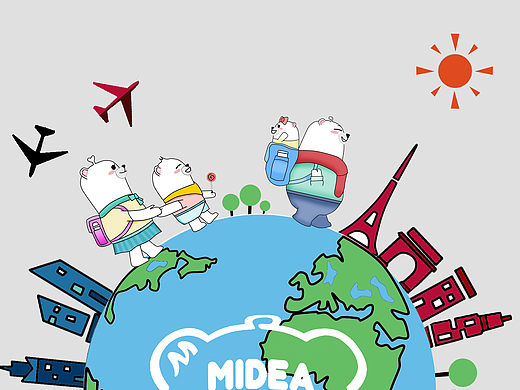 环球MIDEA（个人主页-ZMzQ2NTgwODQ=） - 图案 - 站酷设计师昂吭啊原创素材 - 站酷ZCOOL