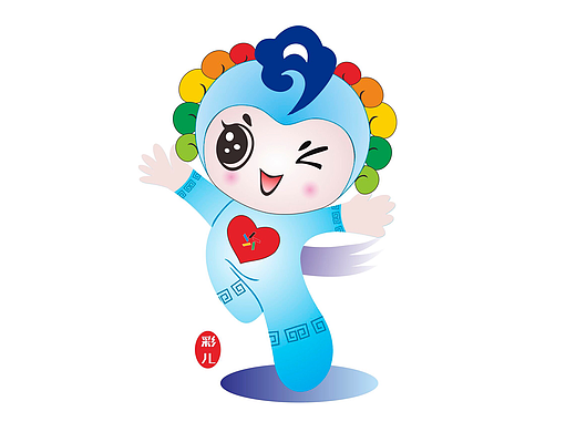 #浙江#吉祥物：彩儿