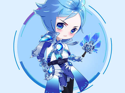 王者荣耀同人Q版诸葛亮