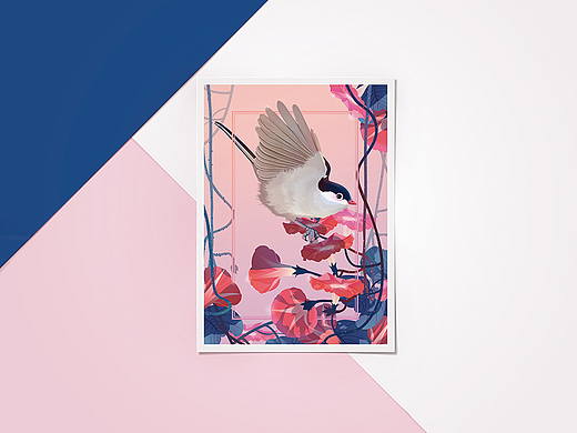 花&鸟 ／恐龙