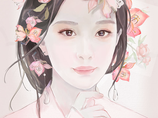 一张临摹的画
