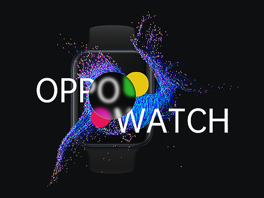OPPO Watch 表盘设计:XParticles bloom