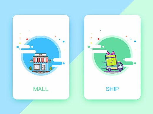 APP引导页（个人主页-ZMjIyMTY1NTI=） - 图标 - 站酷设计师渣渣UI原创素材 - 站酷ZCOOL