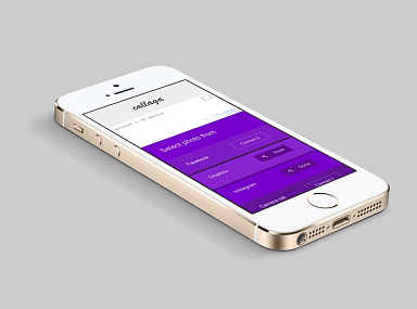 界面展示折纸动画