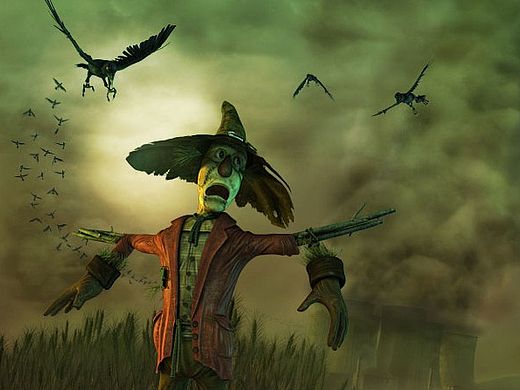 【创意云】Maya制作稻草人——【建模】