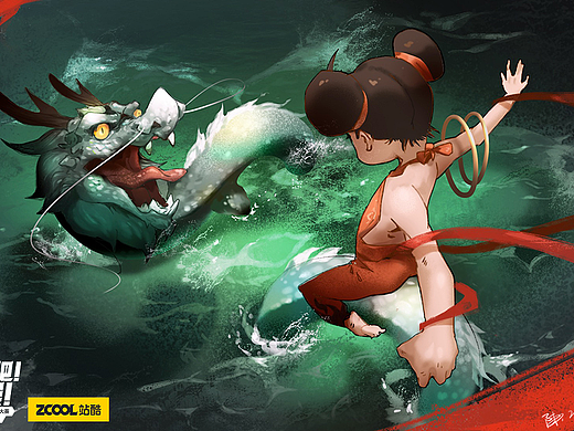哪吒闹海