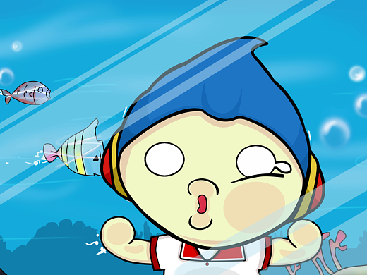 友校派APP吉祥物--小U