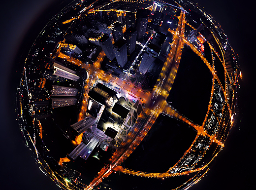 全景航拍 - 昆明七彩云南第一城