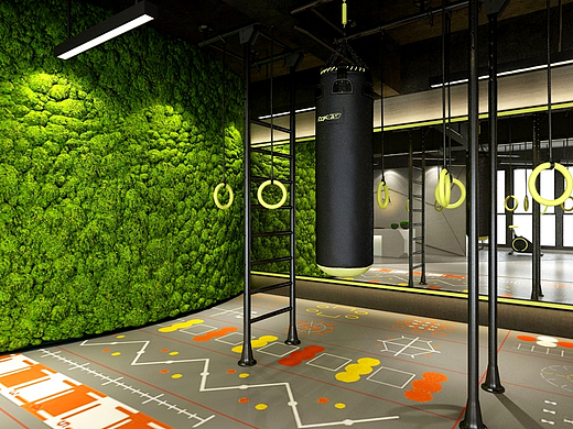 乾誉设计·刘熠作品·LEO健身工作室