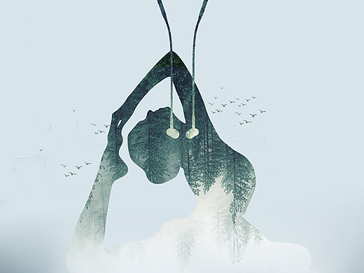 聆听自然地声音 感受内心的宁静