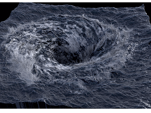 Maelstrom 海洋大漩涡 houdini特效制作