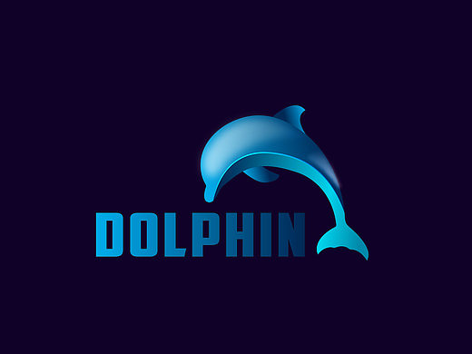 临摹-精致海豚LOGO