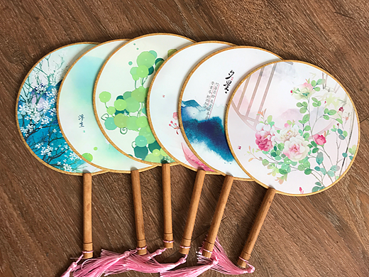 古风团扇产品设计
