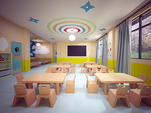 儿童教室_创意设计作品图片素材-站酷zcool