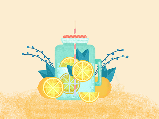 磨砂质感-柠檬杯（个人主页-ZMjI3NTkyNDQ=） - 场景 - 站酷设计师午后的欣欣原创素材 - 站酷ZCOOL